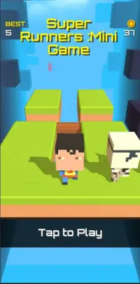 Super Runner : Mini Game Screen Shot 1