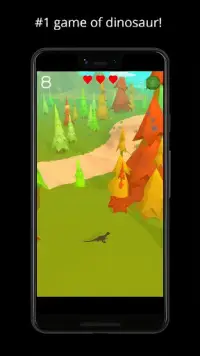 Dino Escape - Dinosaur Game Screen Shot 0