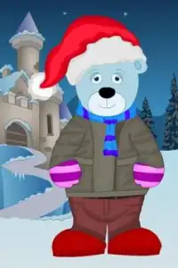 Christmas Bear Dress Up Screen Shot 3