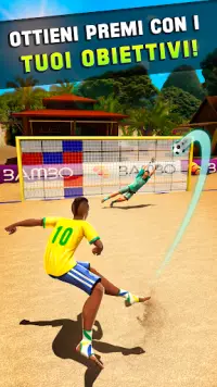 Spara Goal - Beach Calcio Screen Shot 3