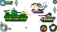 टैंक युद्ध - लड़कों के लिए खेल Screen Shot 2