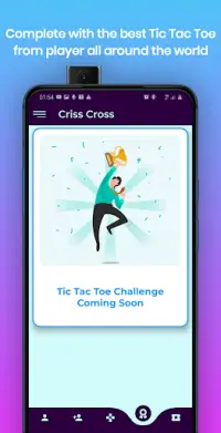 Criss Cross - Tic Tac Toe Online Multiplayer Screen Shot 1