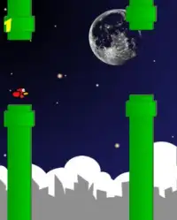 Flappi Bir Space Screen Shot 0