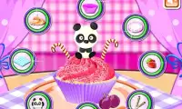 Jogo Cooking animais Cupcake Screen Shot 5