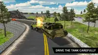 Exército Caminhão e Militares Jipe Motorista Screen Shot 3
