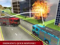 Fire Truck Simulator: Emergency Rescue Code 3D Screen Shot 8