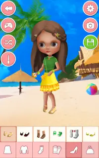 女の子のためのゲームまで人形ドレス Screen Shot 8