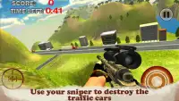 Modern Traffic Sniper Shooter Screen Shot 3