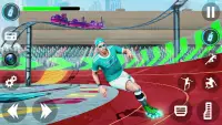 Roller Skate Stunt Racing Game Screen Shot 3