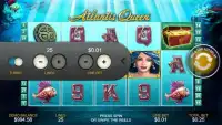Casino Free Slot Game - ATLANTIS QUEEN Screen Shot 0