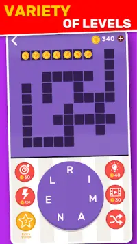 Crossword Puzzle Game Screen Shot 7