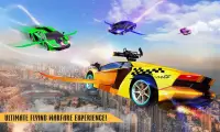 Flying Robot Car Games - Robot Shooting Games 2021 Screen Shot 5