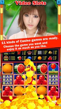 HOT Girl Casino Slots Screen Shot 2