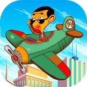 Plane mr bean - New adventure