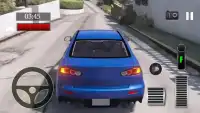 Car Parking Mitsubishi Lancer Evo X Simulator Screen Shot 2