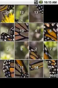 iSlider Butterfly Puzzles Screen Shot 0
