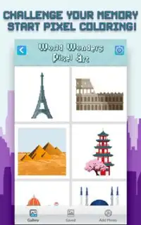 Wonders Of The World –  Color By Number Screen Shot 4