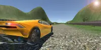 Huracan Drift Simulator:Автомобильные 3D-City Screen Shot 0