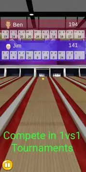 Bowling King: 3D Ball Live Strike Classic Bowling. Screen Shot 3