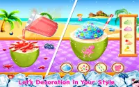 Coconut Milkshake Maker - Beach Party Cooking Game Screen Shot 7
