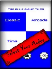 Piano Tile 2018: Blue Music Game Screen Shot 0