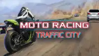 Moto Racing: Traffic City Screen Shot 0
