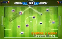 Objetivo de Strike 2: Fantasy Soccer Star 2018 Screen Shot 1