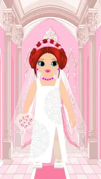 Little Bride Dress Up Game Screen Shot 2