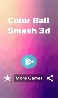 Color Ball Smash 3d Screen Shot 0