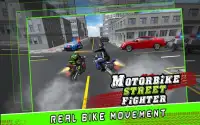 MOTO STREET FIGHT 3D Screen Shot 0