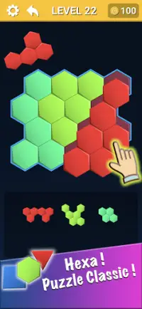 Hexa Block Puzzle : Hexagon Block Puzzle Games Screen Shot 4