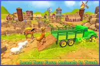 Transport Truck Driver: Farm Animals Screen Shot 10