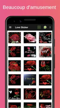 Love Sticker - WAStickerApps Screen Shot 5