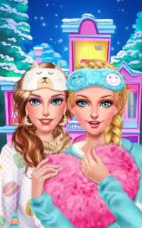 Winter PJ Party: BFF Sleepover Screen Shot 5