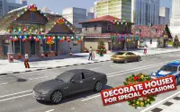 Design de casa caminhão Simulador Jogos de Natal Screen Shot 12