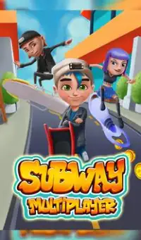 Subway multiplayer : rush endless surf 3D PLUS Screen Shot 6