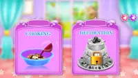 Cooking chocolate cake : Games for kids Screen Shot 0