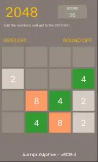 2048 Free Screen Shot 1