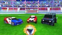 Rocket Cars Football League: Battle Royale Screen Shot 3