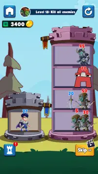 Tower Wars - Hero vs Monsters Screen Shot 0