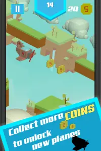 Sky High: Free Fun Flying Game Screen Shot 2