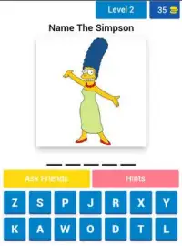Guess The Simpsons Quiz Screen Shot 13