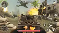 WW2 Gunner- World War Strike - Gun Shooting battle Screen Shot 0
