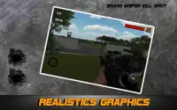 Bravo Sniper tiro do assassino Screen Shot 2