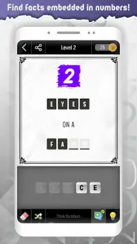 Think Numbers – Brain teaser word riddles Screen Shot 1