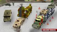 Army Vehicle Transport: Hill Base Camp Screen Shot 2