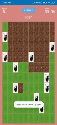 Minesweeper : Grass Mode Screen Shot 5