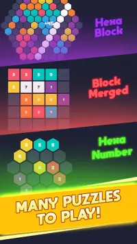 Blockdom: Block Puzzle, Hexa Puzzle, Merge Numbers Screen Shot 1