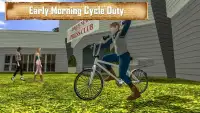 News paper Delivery Boy Simulator Screen Shot 1