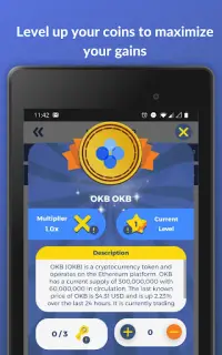 Belajar Dagangan Kripto - Bitcoin Trading Sim Game Screen Shot 21